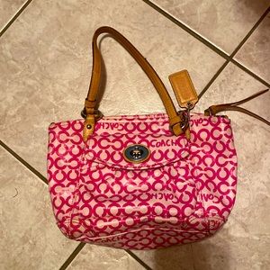 Coach purse about 25 years old but it is in great condition!